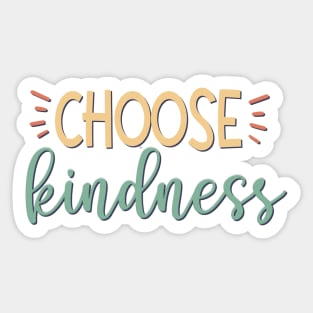 Choose kindness Be Kind Bee kind Fueled By Kindness choose kind Sticker